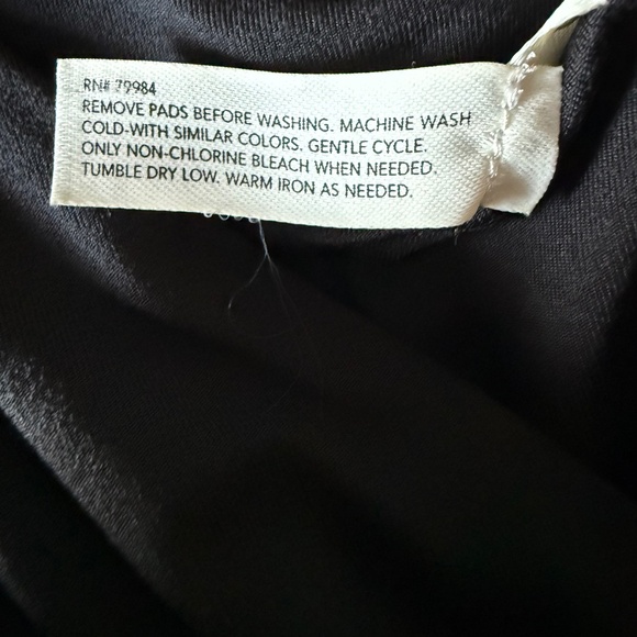 Soma Black Surplice V-Neck Sleeveless Dress Size M - Picture 8 of 8